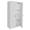 Steel Cabinets Usa 24 ga. Steel Storage Cabinet, 30" W, 72" H AAH-30RB-G